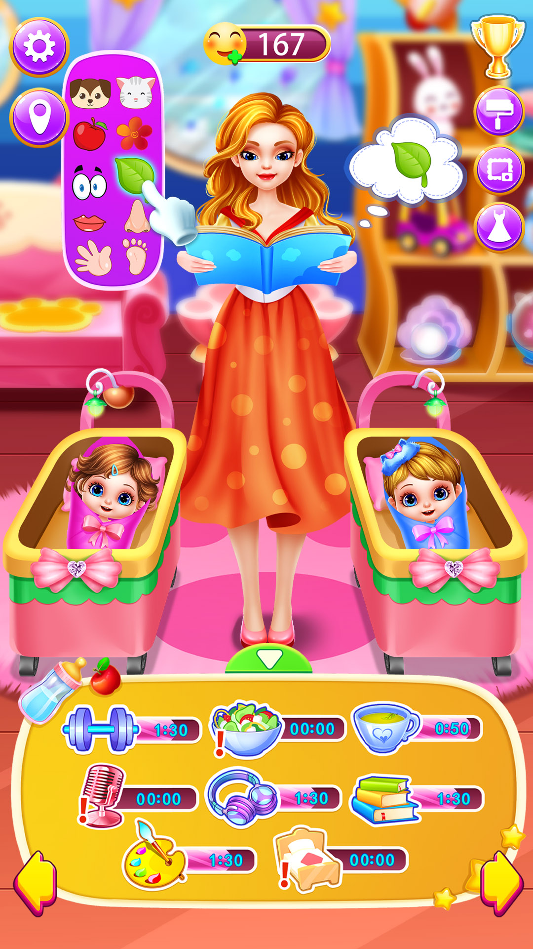孕妇妈妈和双胞胎新生宝贝护理5