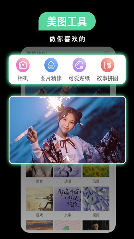PS软件P图1