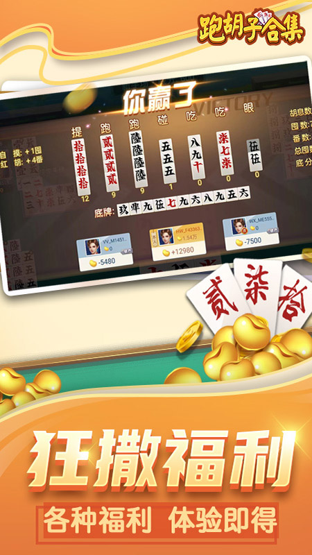 跑胡子（字牌）合集2