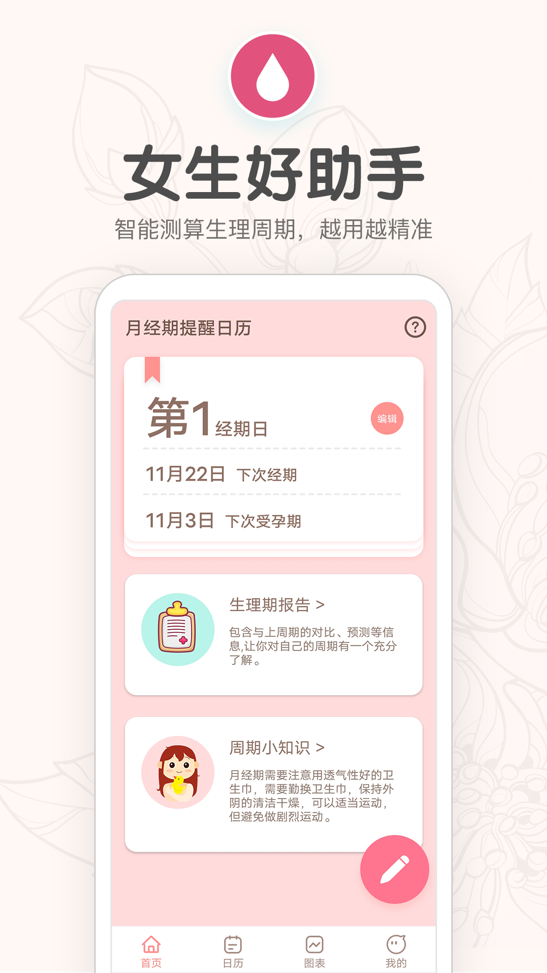 月经期提醒日历5