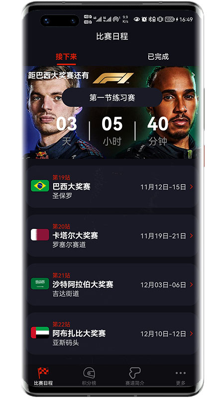 F1赛程5