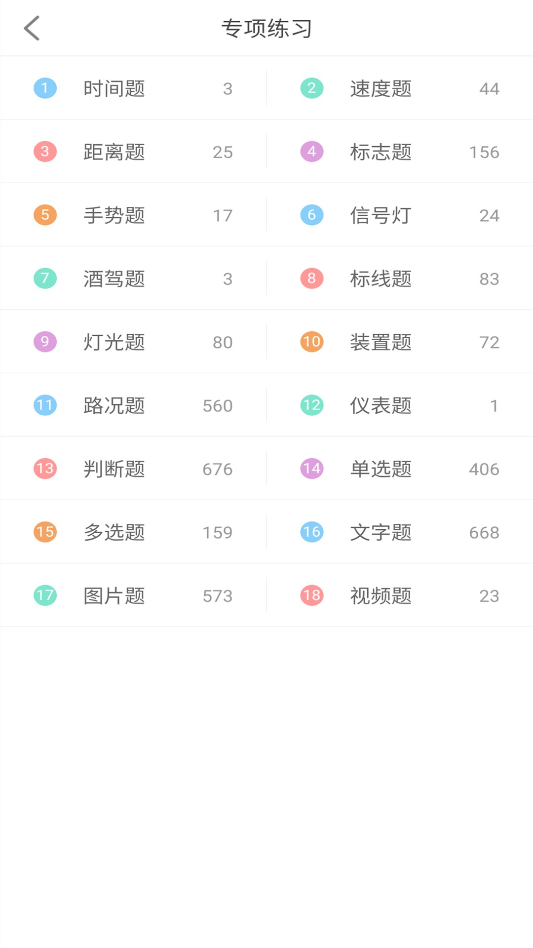 科目一科目四驾考3
