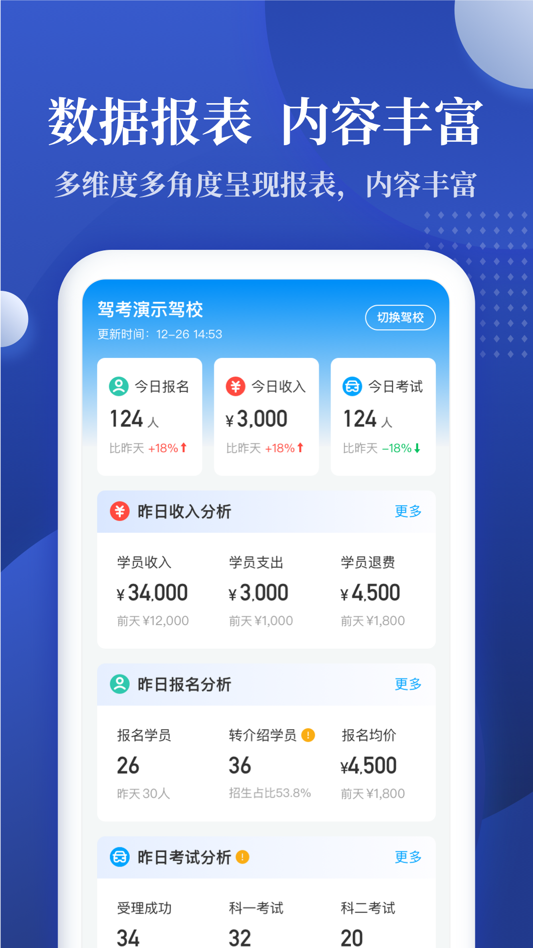 驾校报表3