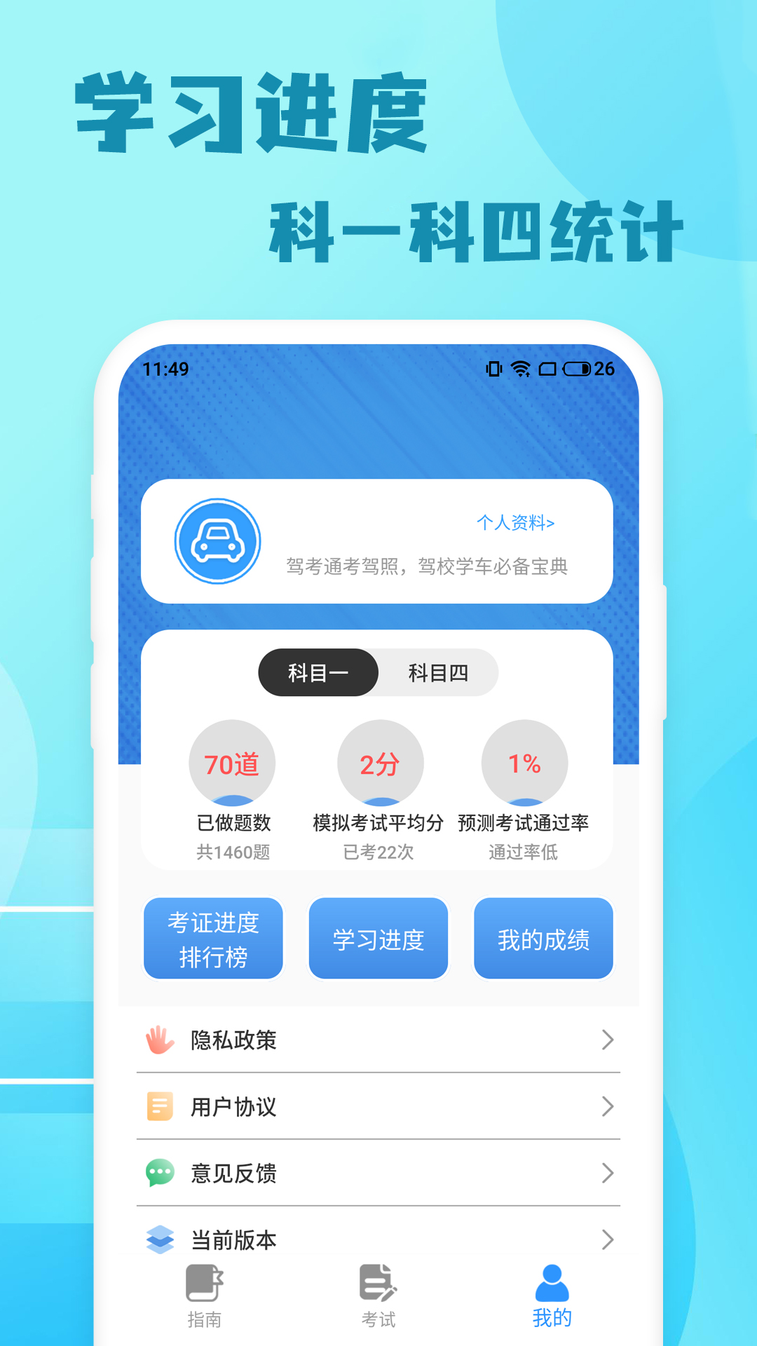米度驾照考试4