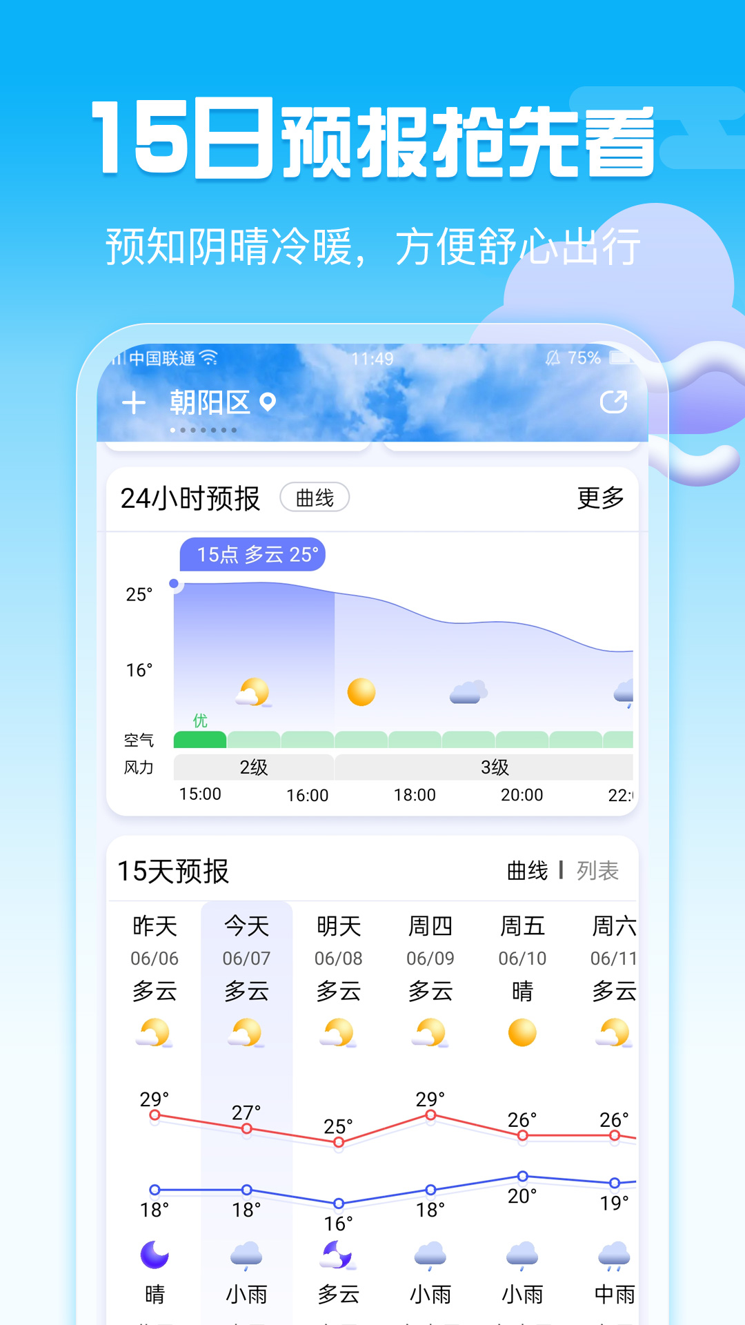 手机天气2