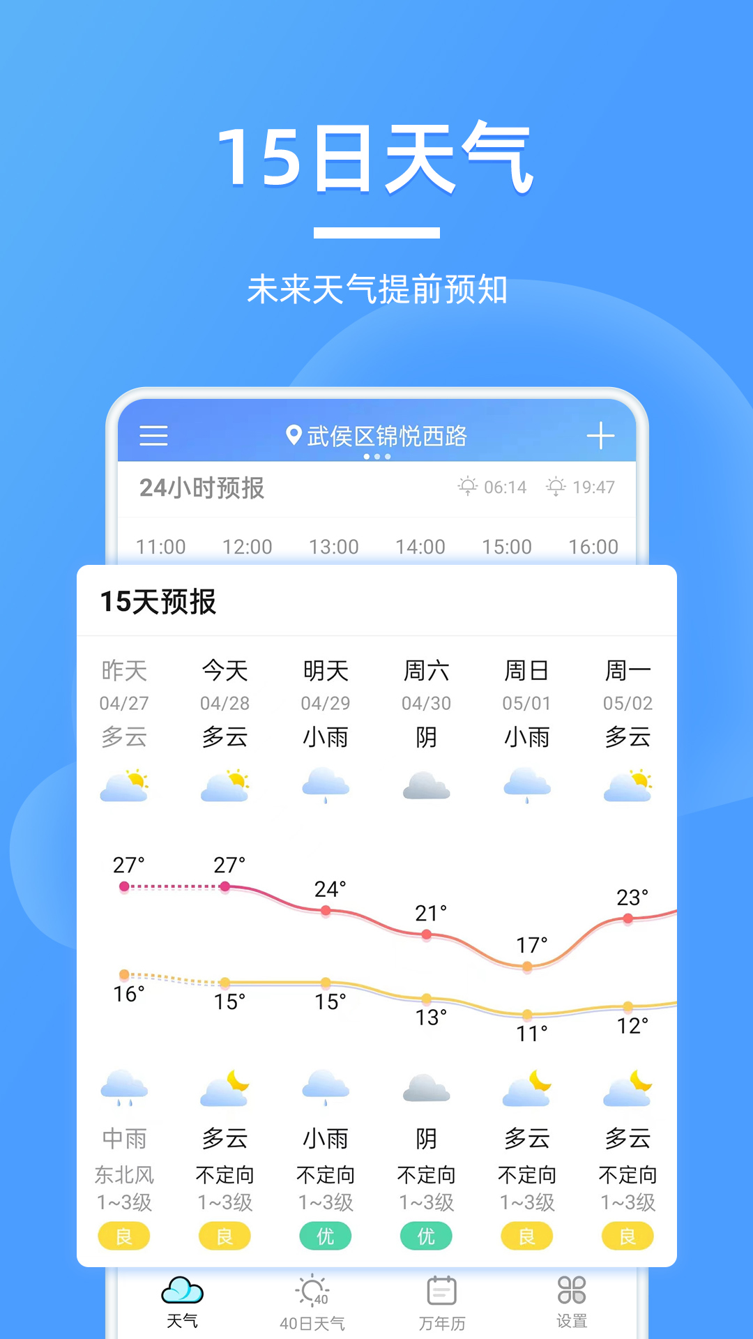 全能1天气预报