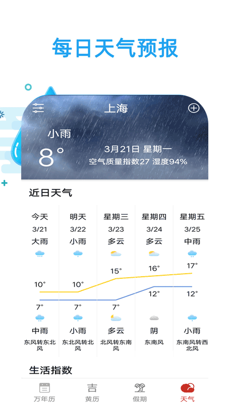 日历天气通3