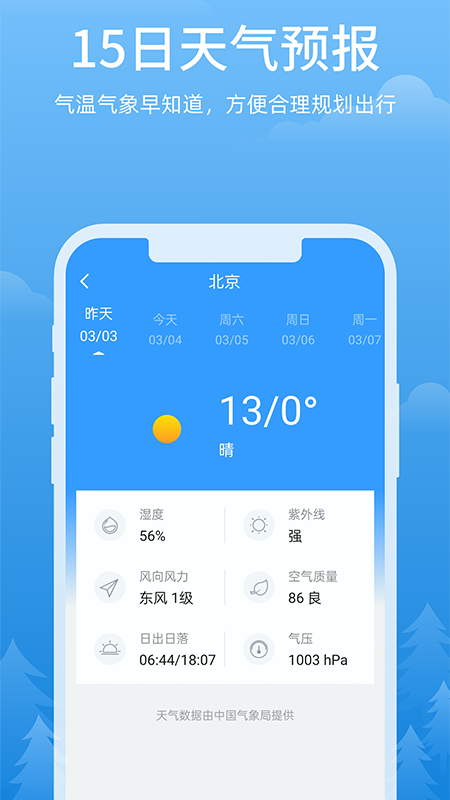 心晴天气1