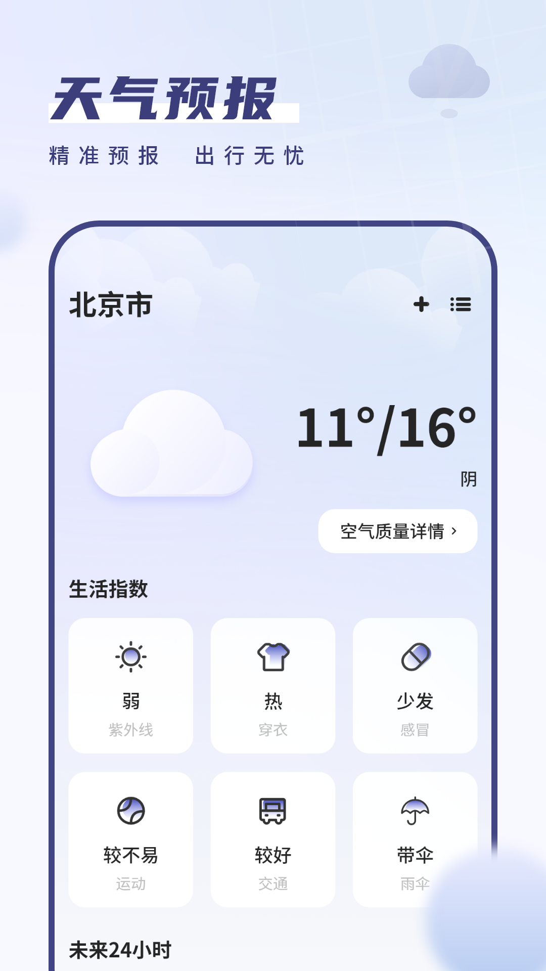 我的天气象预报4