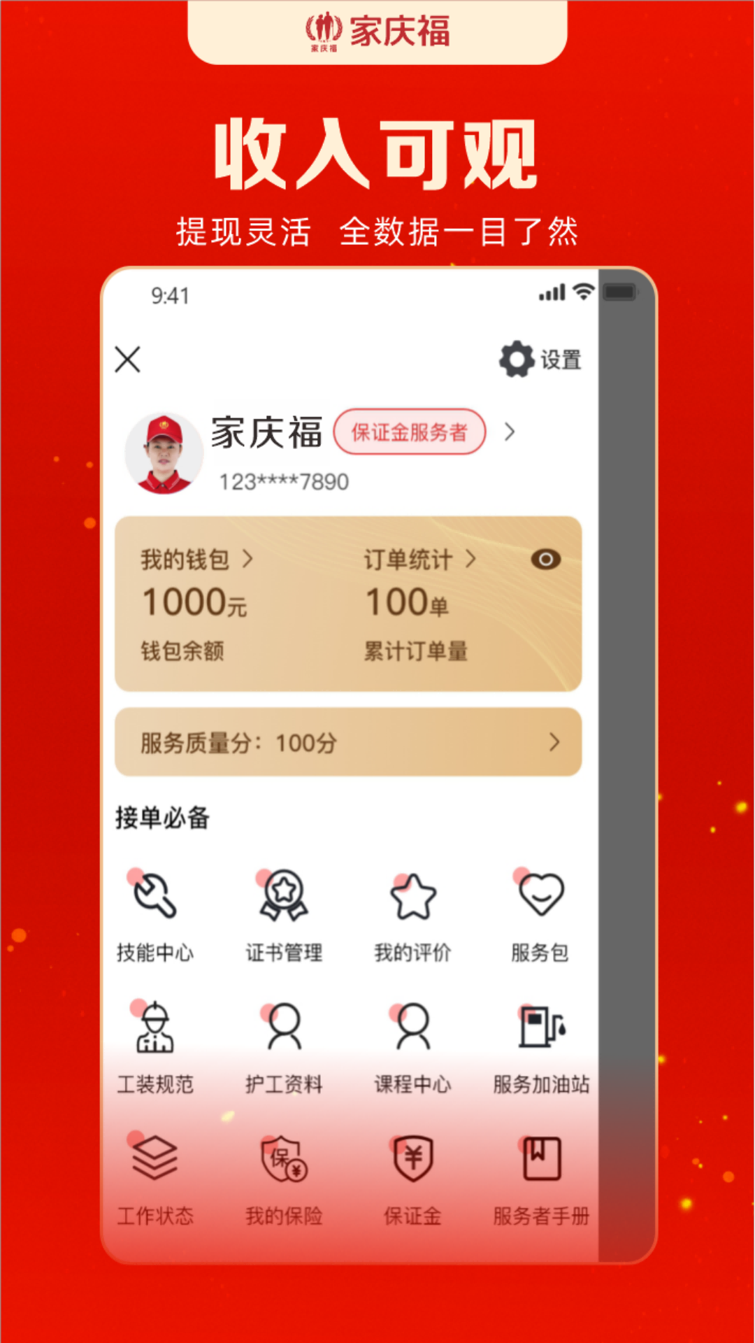 家庆福服务者3