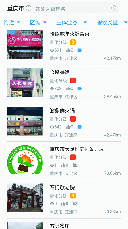 重庆市阳光食品4